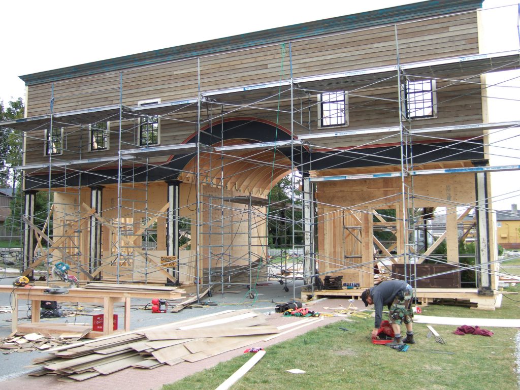 Nantucket Wharf build