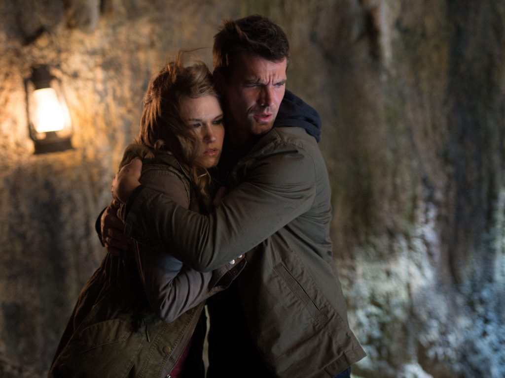 Left to Right: Emily Rose, Lucas Bryant